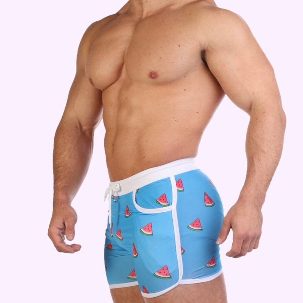 JJ MALIBU WATERMELON SHORTS SWIM TRUNKS BRAND NEW